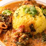 チキン・キーマ・サバココナッツ3種カレー（TOWA）