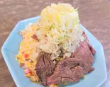 「特上牛タン」背脂炒飯(宮城県直送)(味一 Factory極)