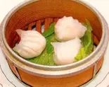 エビ蒸し餃子（海鴎舫）