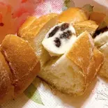 ひとくちレーズンバターパン（夜のパン屋さん 京橋店）