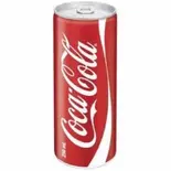 コカ・コーラ 250㎖ 缶(博多もつ鍋総本家 喜楽 清水店)