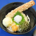ちく玉天ぶっかけうどん（心酔うどん いろは）