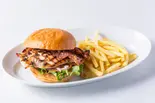 グリルチキンハンバーガー（【朝食とハンバーガーのお店】To B）