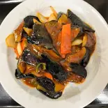 マーボーナス丼(辛)（中華料理 北京亭 戸田公園店）