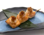 サーモンハラス串焼き Fatty Salmon Belly Skewer(東京寿司 ITAMAE SUSHI 愛宕店 Tokyo Sushi Itamae Sushi Atago)