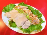 蒸し鶏（世界飯店）