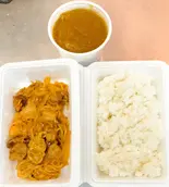 豚キムチ炒めカレー（カレー屋ほうでん）