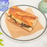 キノコのソテーの2種のチーズwithコールスロー Sautéed Mushrooms ＆ 2 Kinds of Cheese with Coleslaw（Mirow -サンドイッチとお菓子とお飲みもの-）