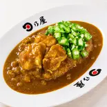 ゴロッと煮込みチキンとたっぷりオクラの夏カレー(七分盛)（日乃屋カレー仙台定禅寺通店）
