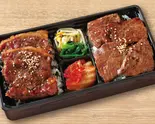 黒毛和牛カルビと黒毛和牛ロースのダブル盛り弁当（七輪房 南行徳）