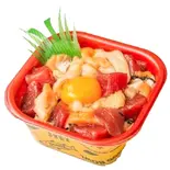大漁丼家の海鮮ぶつ切りユッケ丼(大漁丼家 赤羽店)