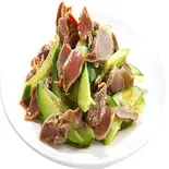 砂肝とねぎ和え(拌砂肝)（中華料理美山飯店）