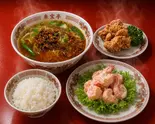 エビマヨ定食(中華料理 来宝亭)