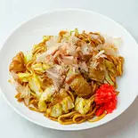 鉄板ミックス焼きそば(ぶた＆いか)（お好み焼き・たこ焼き はやし商店【九条】）