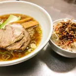 醤油ラーメンネギチャーシュー丼(中華麺房 栄記(1300円以上注文サービスあり))