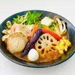 シーフードと14種の野菜カレー（スープカレーこうき屋 岸里店）