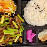 にんにくの芽と豚肉炒め弁当（瑞京）