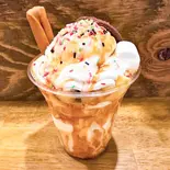 プリンキャラメルパフェPudding Caramel Parfait(毎日パフェ Mainichi pafe)