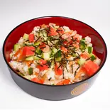 米まる丼【海鮮ユッケ】（【国産レモン使用！】創作カフェ ＆ Lemon）