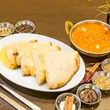 チーズナンセット/Cheese Nan Set（インド・ネパールレストラン MALIKA マリカ）