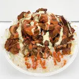 ケバブ丼(ビーフ)Kebab Rice Bowl (Beef)（トルコのケバブ(インディアンパレス)Turkish Kebab (Indian Palace)）