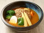 ハンバーグのスープカレーHamburg Steak Soup Curry（カレー食堂 心 さいたま新都心店）