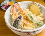 海老天丼 Shrimp Tempura Rice Bowl（そば処 海老民本店）