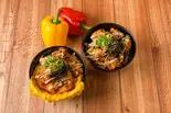 ヤンニョムセット(ヤンニョムオム玉唐揚丼+ヤンニョム唐揚丼)（オム玉唐揚げ丼 鶏爛漫 新深江店）