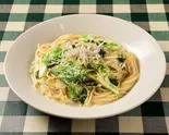 岩海苔と釜揚げシラスのクリームソース柚子胡椒風味（イタリアンカフェ レスタート(旧巣鴨レスト・レスト・レスト)）