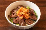 キムチハラミ丼（にんにくハラミ爆発丼 龍神 平安通店）