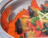 ナスとキーマカレー/Began Keema Curry（RAJA 津田沼店）