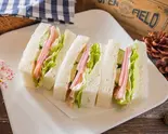 ロースハムサンドセット（ホット クロス 南堀江店）