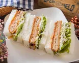 ミンチカツサンドセット（ホット クロス 南堀江店）