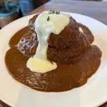 チーズハンガーグカリー（欧風カレー専門店 いずみカリー神戸元町店）
