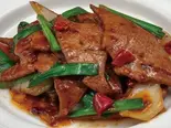 レバーのびり辛みそ炒め(関内餃子軒)