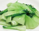 チンゲン菜のニンニク炒め(関内餃子軒)