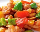鶏肉と野菜カシューナッツ炒め(関内餃子軒)