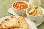 ハーフチーズナンセット Half cheese naan set（Jukson Bindass House）