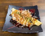 とんぺい焼き Fried Pork Omelette(押忍 冬月)