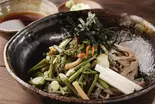 山菜ざるそば 大盛400g（手打ちそばさくらの定食屋 ブランチ月寒店）