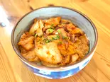 豚キムチ丼（手打ちそばさくらの定食屋 ブランチ月寒店）