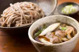 鴨せいろそば 大盛400g（手打ちそばさくらの定食屋 ブランチ月寒店）