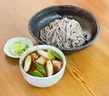 かしわせいろそば 大盛400g（手打ちそばさくらの定食屋 ブランチ月寒店）