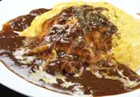 とろ〜り玉子のオムライス ハヤシソースで（おきらく食堂 イセザキ店Okirakushokudou Isezakiten）