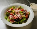 生ハムのシーザーサラダ（おきらく食堂 イセザキ店Okirakushokudou Isezakiten）