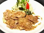 ポークソテー 120g  おきらく特製ソース（おきらく食堂 イセザキ店Okirakushokudou Isezakiten）