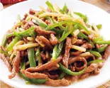 牛肉とピーマンの炒め（川味坊）