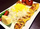 ジュジェケバブプレート Juje kebab plate (with rice＆ grilled vegetables )Halal（キッチン ローズ）