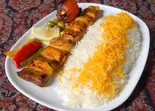 バフティアリプレート Bakhtiari kebab plate(with rice＆grilled vegetables )Halal（キッチン ローズ）