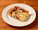 ほうれん草とベーコンのキッシュパイ Spinach and Bacon Quiche Pie(Adams awesome pie)